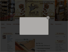 Tablet Screenshot of batik76.com